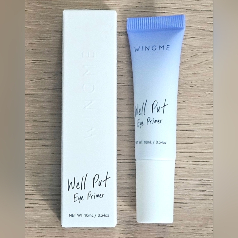 WINGME COSMETICS Well Put Eye Primer NEW Msrp $24 Vegan Rose Infused Formula
